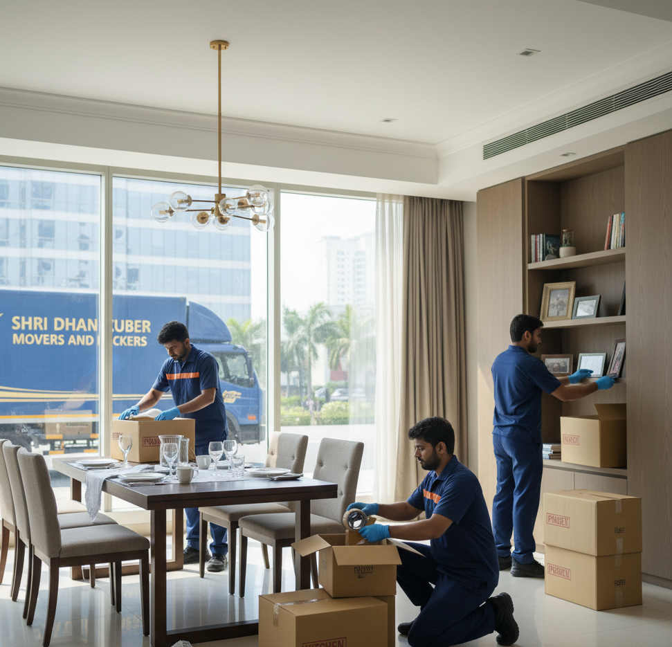 Shri dhan kuber movers and Packers  Packing and Unpacking service